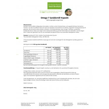 Viên nang dầu hạt bí ngô Sanct Bernhard Kurbiskernol Kapseln 150 viên