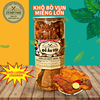 Khô bò vụn miếng lớn hũ 250gr