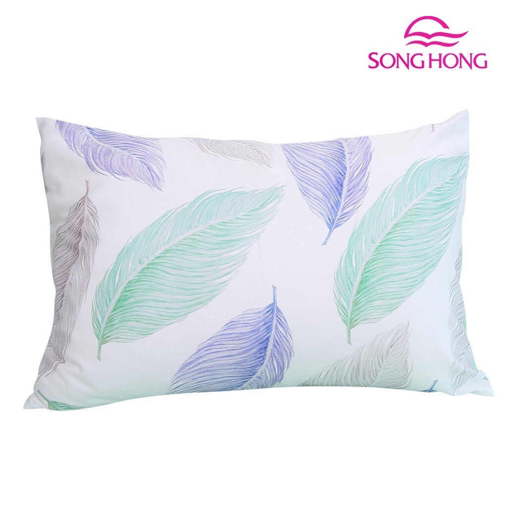 Thanh lý vỏ gối đơn cotton Sông Hồng 45x65