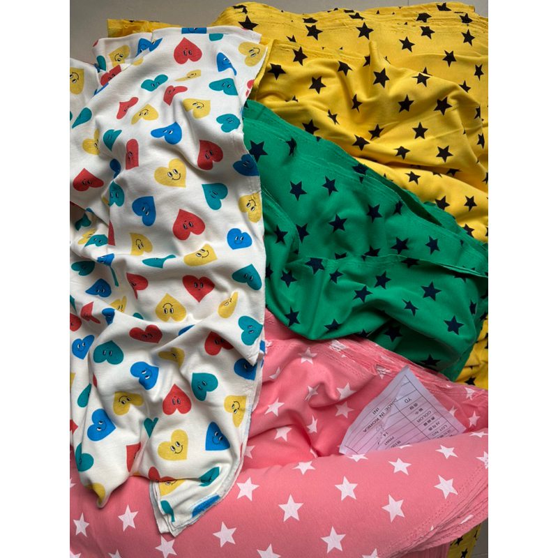 Cotton pc rip hoạt hình - vải hãng xinh xịn