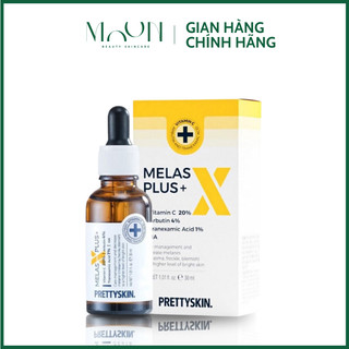 Tinh chất serum melas x plus pretty skin, dưỡng trắng, mờ thâm nám hiệu quả 30ml