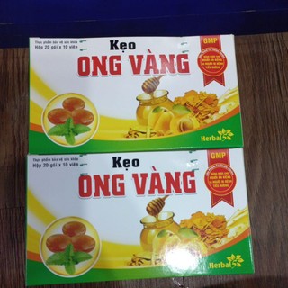 Kẹo Ong Vàng Thông cổ-giảm ho, viêm họng, khàn tiếng