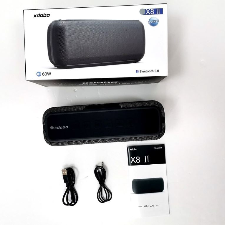 ✪CHÍNH HÃNG✪ Loa Di Động Bluetooth 5.0 Xdobo X8 II Công suất 60W Âm Bass Sâu Chống Nước IPX5 ghép loa TWS