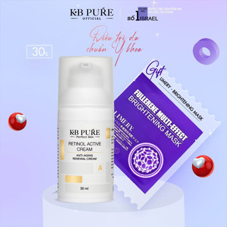 Kb pure - kem retinol hoạt chất - retinol active cream 30ml - tăng tốc quá trình tái tạo da nám, tàn nhang