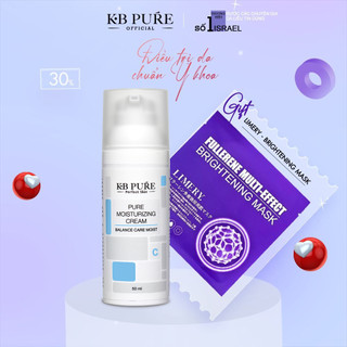 Kb pure - kem dưỡng ẩm và cân bằng dầu cho da mụn và nhạy cảm pure moisturizing cream 50ml