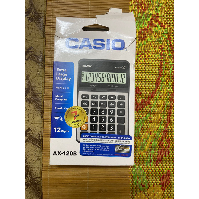 Pass máy tính casio