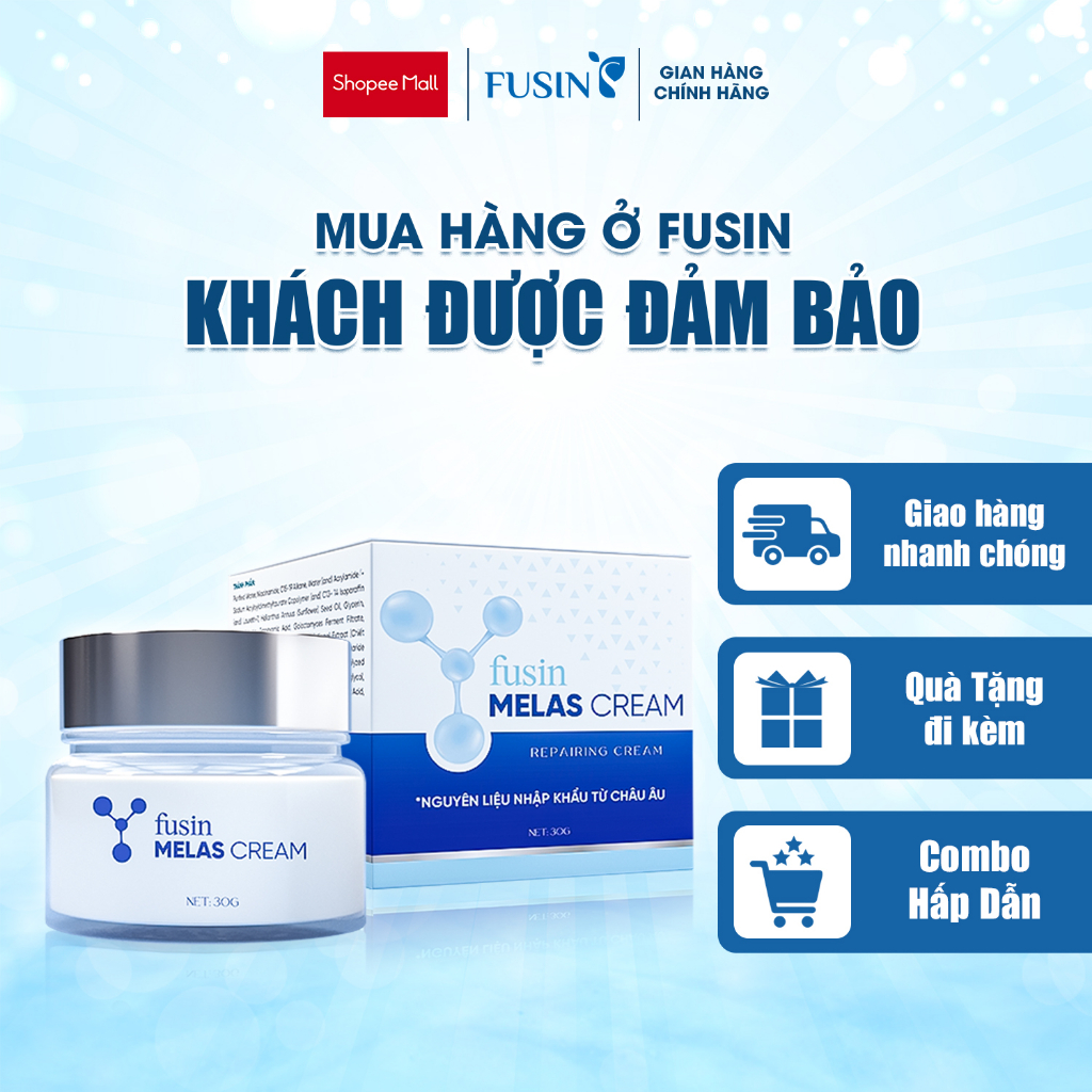 Kem Dưỡng Trắng Da Tái Tạo Da Mặt Mờ Nám Tàn Nhan FUSIN MELAS CREAM Lọ 30ml | BigBuy360 - bigbuy360.vn