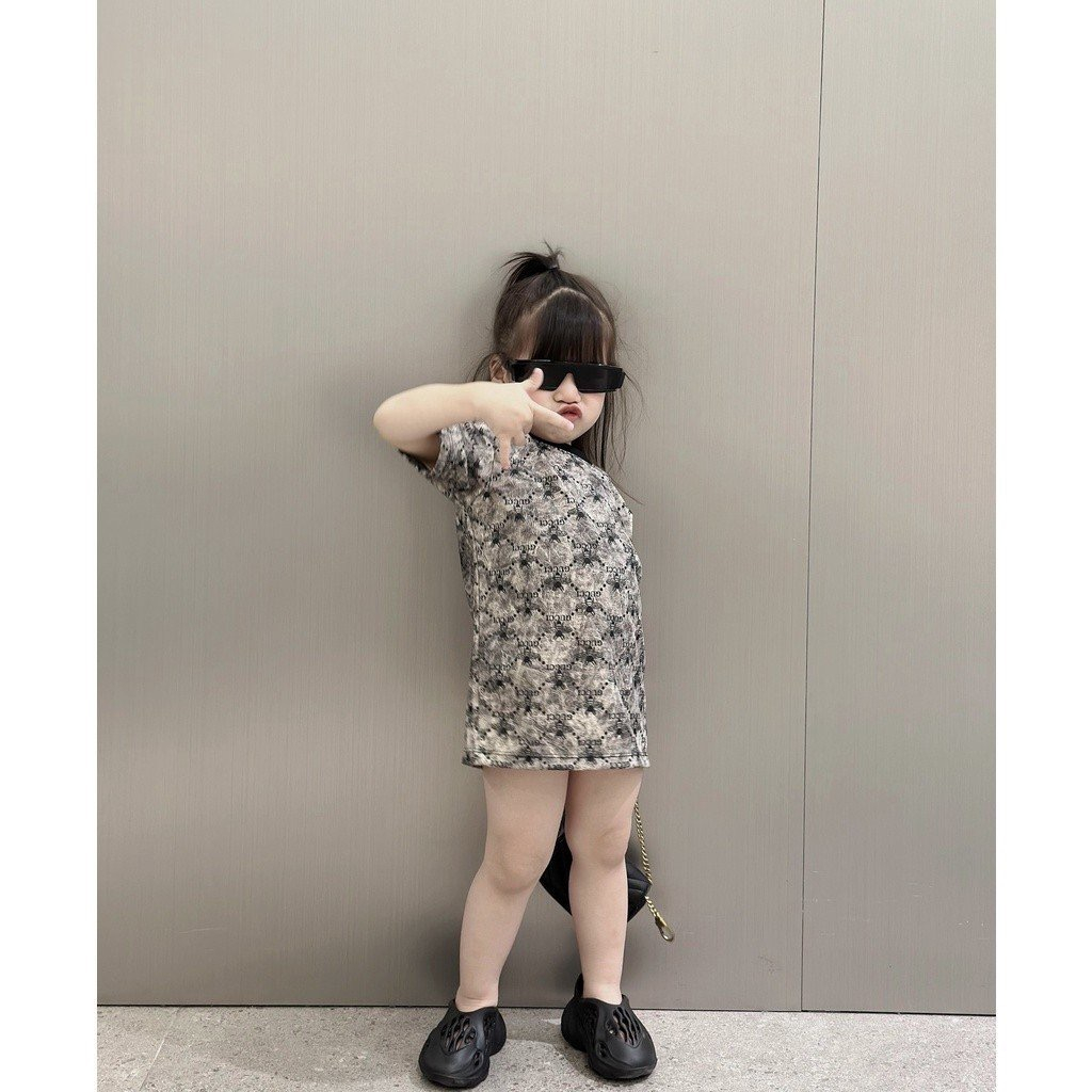 Áo thun loang hoạ tiết cho bé, áo phông trẻ em,unisex,TP KIDS