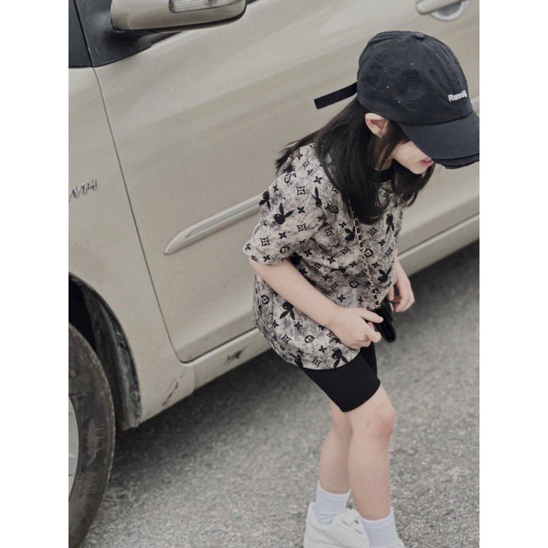 Áo thun loang hoạ tiết cho bé, áo phông trẻ em,unisex,TP KIDS