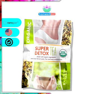 Trà giảm cân hữu cơ Nanogize Super Detox Tea Organic 30g, 15 gói