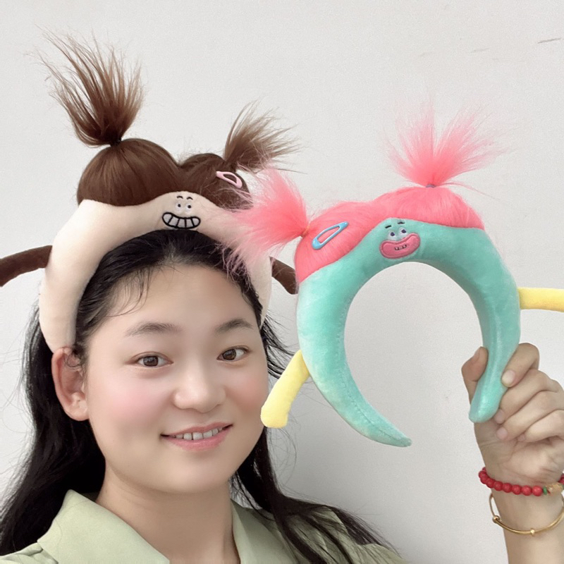 Băng đô bờm vải bông yêu quái hề hước