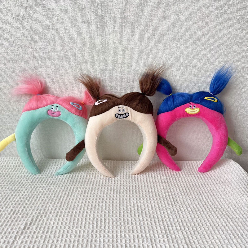 Băng đô bờm vải bông yêu quái hề hước