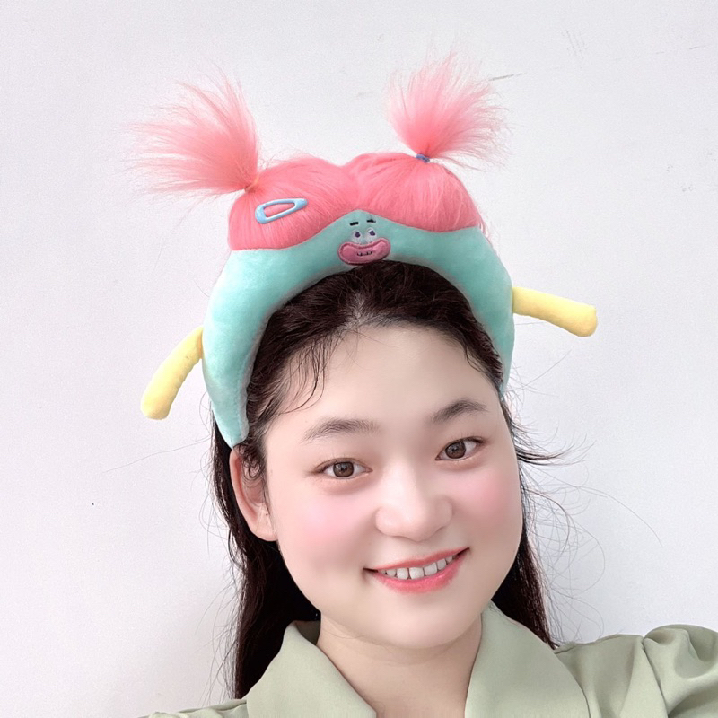 Băng đô bờm vải bông yêu quái hề hước