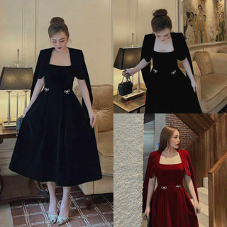 Đầm Nữ Kèm áo khoác dự tiệc sang trọng phù hợp dự tiệc