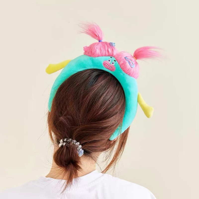 Băng đô bờm vải bông yêu quái hề hước