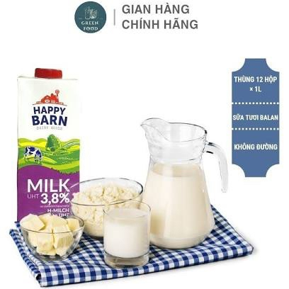 Sữa tươi nguyên kem Happy Barn 3,8%