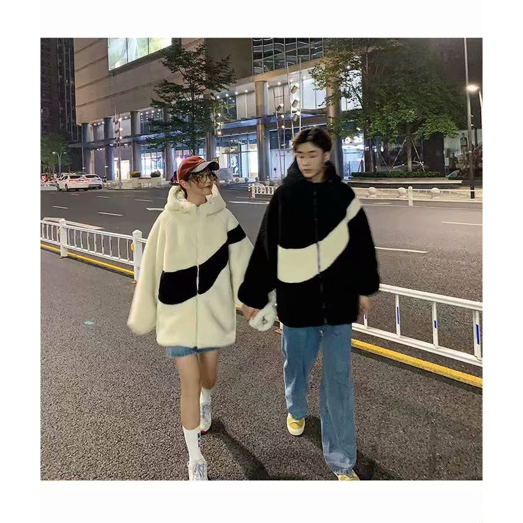 Áo Lông cừu HOTTREND Đông 2023 Loại ĐẸP DÀY DẶN có mũ Lông nỉ,áo lông nam nữ bao dày dặn