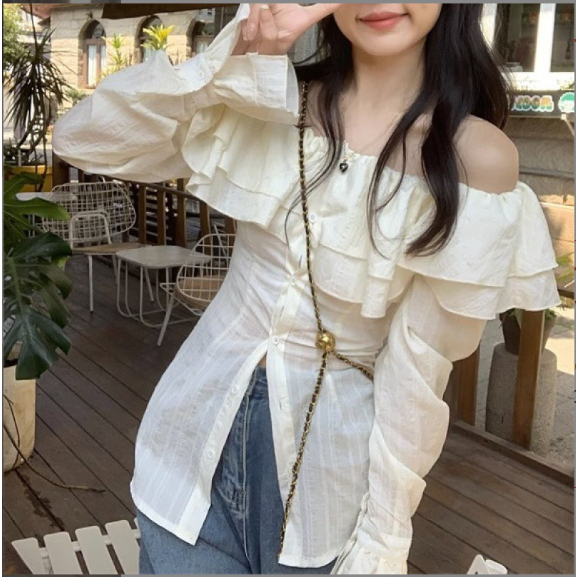 Áo trễ vai tiểu thư