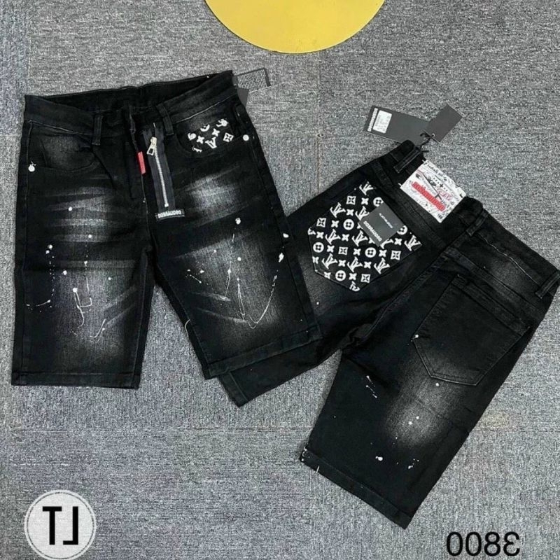 Quần short jean nam ngắn Quần đùi bò nam