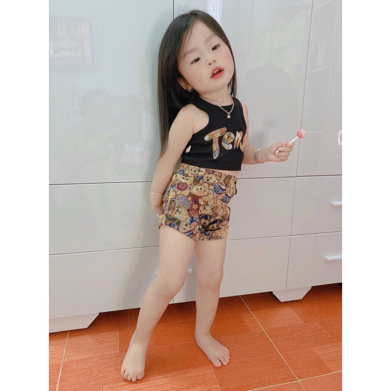 sét đùi gấu cho bé gái