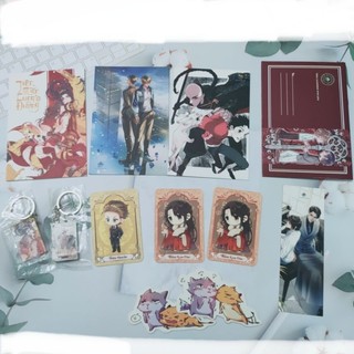 Phụ kiện BL Cẩm Phong - Postcard, Bookmark, Thẻ bo góc, móc khoá