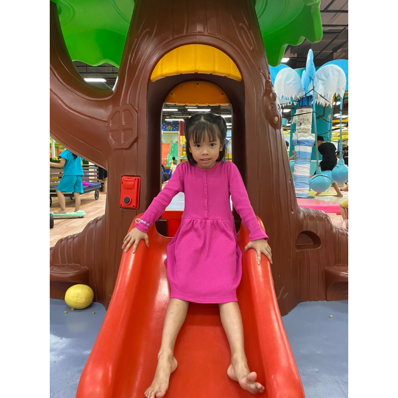 Váy đầm thu đông cho bé gái xuất dư xịn size 18m-5y