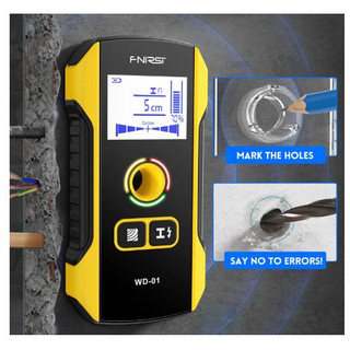 Máy dò kim loại, dò dây điện, máy dò âm tường fnirsi wd-01 - máy dò cầm tay đa chức năng