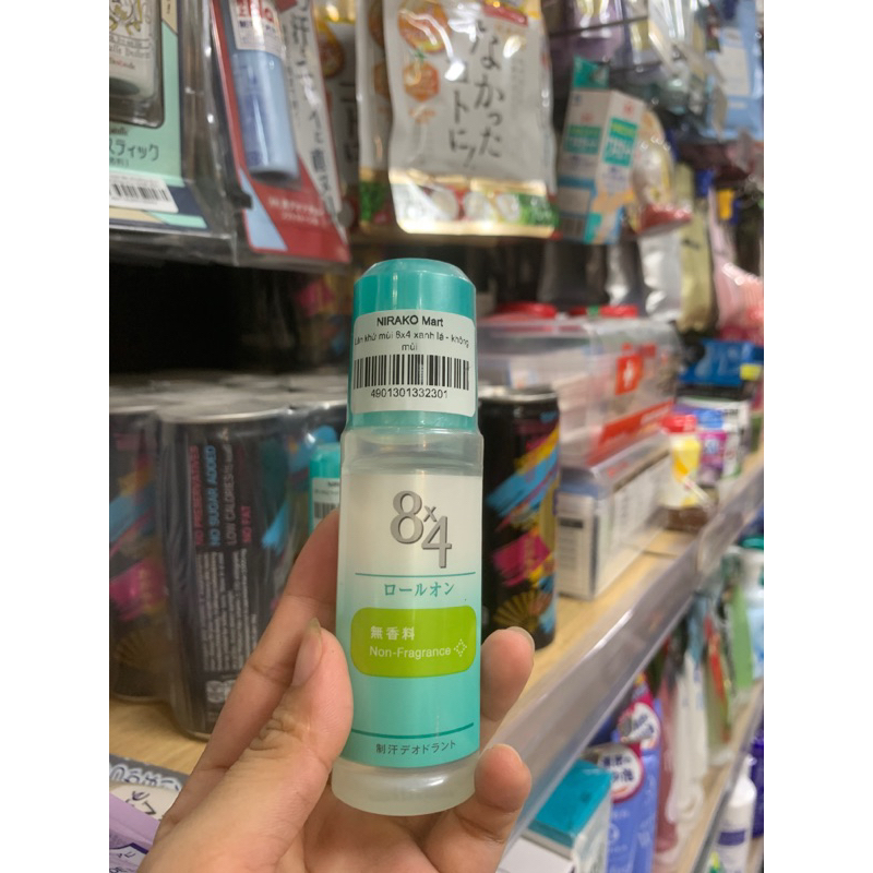 LĂN KHỬ MÙI 8X4 45ML VẠCH xanh