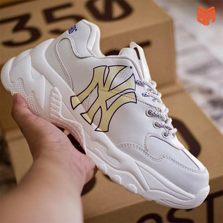 Giày thế thao 𝐌𝐋𝐁 NY chữ vàng, giày sneaker nam nữ hót trend cao cấp FullBoxBill dễ phối đồ