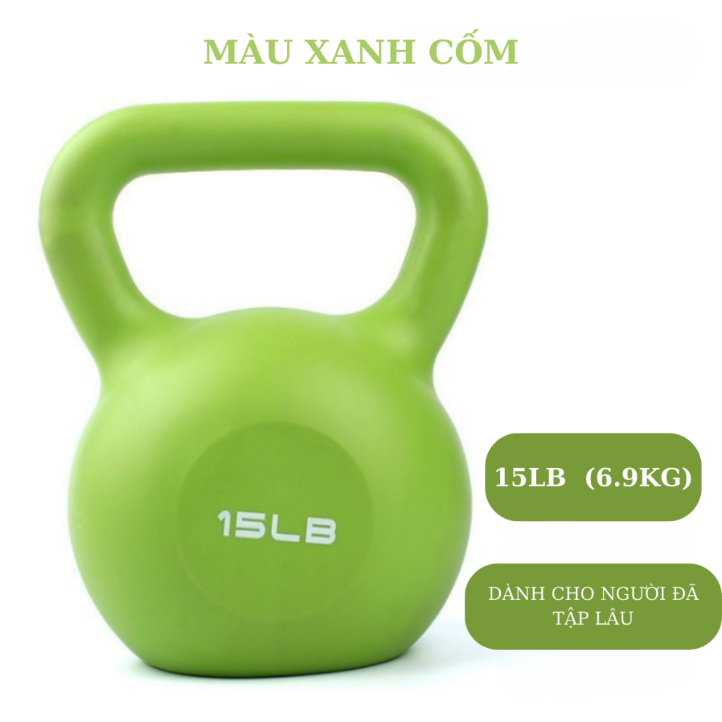 Tạ Ấm Tạ Bình Vôi Tập Mông Chân Đùi Cho Nữ Tại Nhà GEPO 10LB