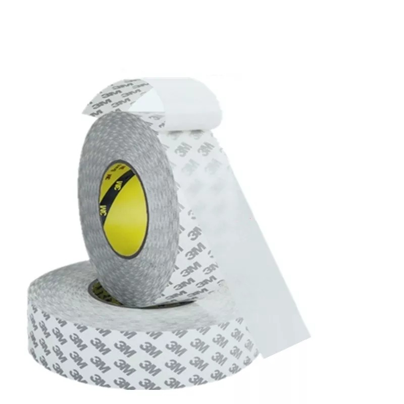 Băng dính 2 mặt vỏ giấy TRẮNG bản ngang 2mm