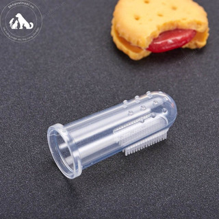 Bàn Chải Đánh Răng Silicone Cho Thú Cưng