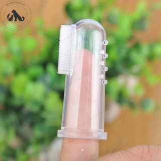 Bàn Chải Đánh Răng Silicone Cho Thú Cưng