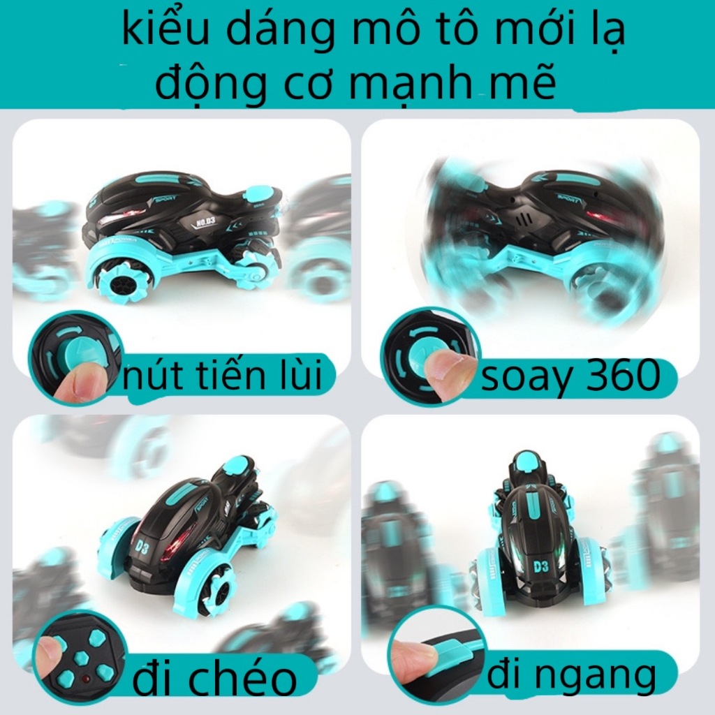 Xe Oto Mẫu mới 2023 D3 Kiểu Dáng Mô Tô Có chức Năng phun sương