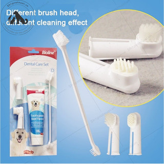 Kem Đánh Răng Dental Care Set Bioline Cho Chó Tuýp 100g