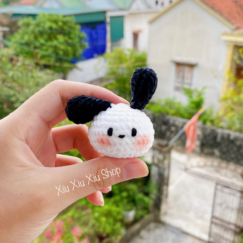 // Móc khoá cún Pochacco // Móc khoá Sanrio // Móc khoá len // Len móc thủ công