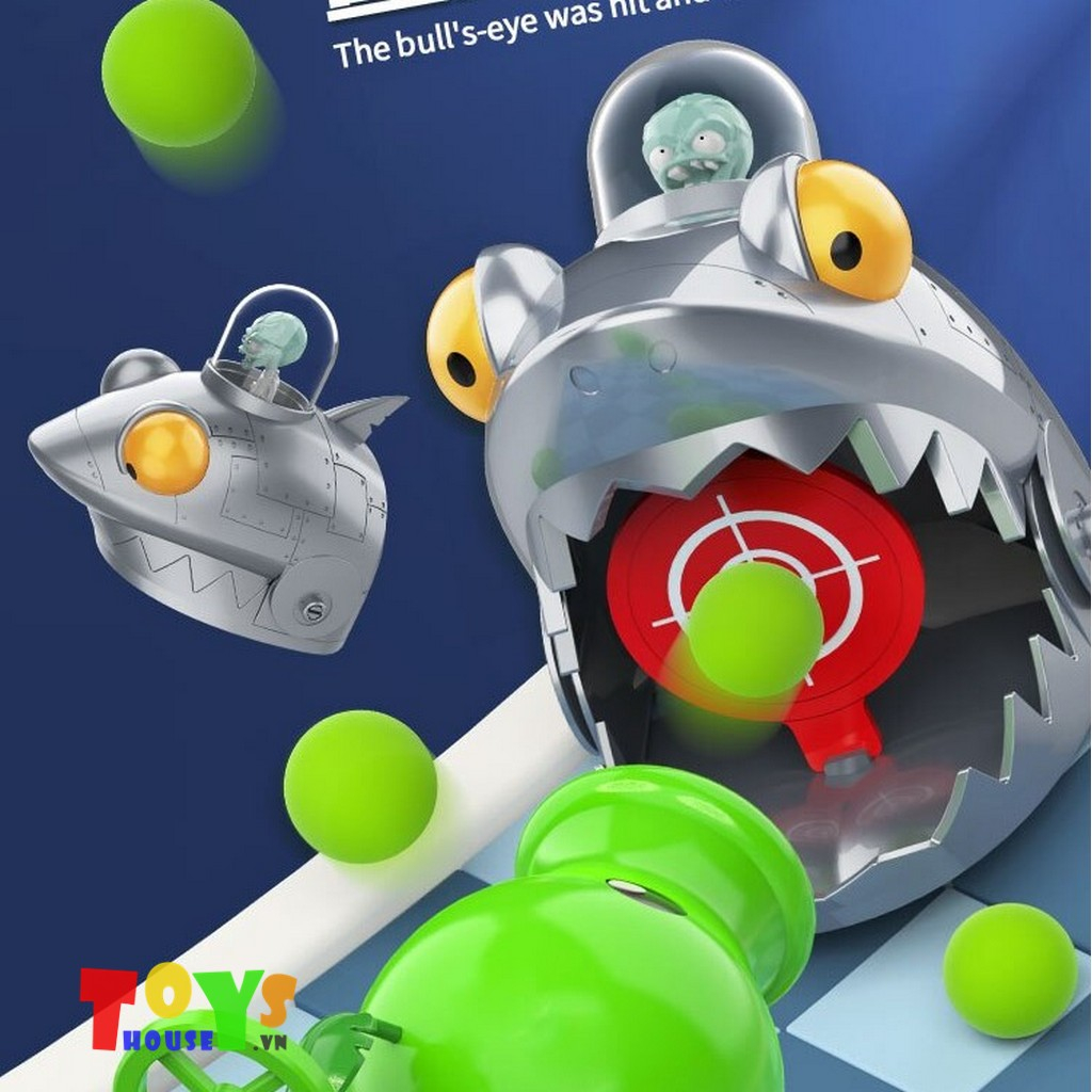 Đồ Chơi Ống Bắn Zombie PvZ
