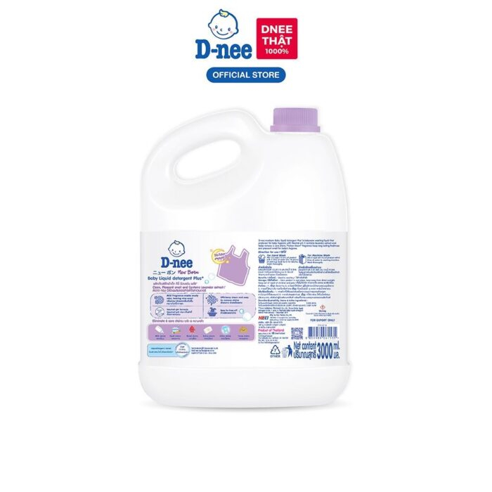 Nước Giặt Dnee 2 In 1 - Nước Giặt Xả Dnee Chính Hãng An Toàn Cho Da Em Bé