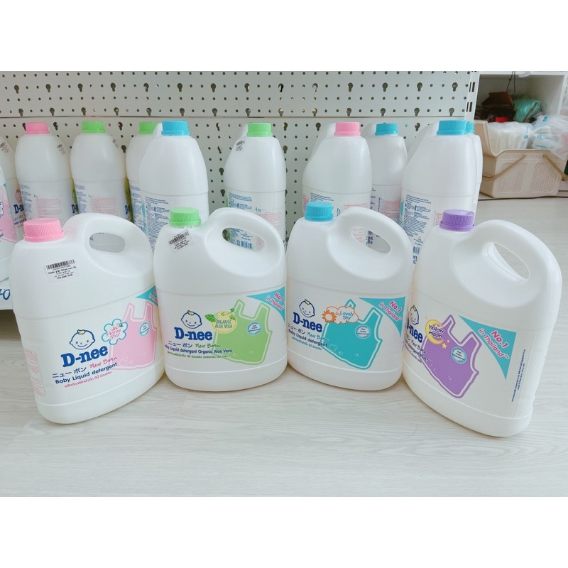 Nước Giặt Dnee 2 In 1 - Nước Giặt Xả Dnee Chính Hãng An Toàn Cho Da Em Bé