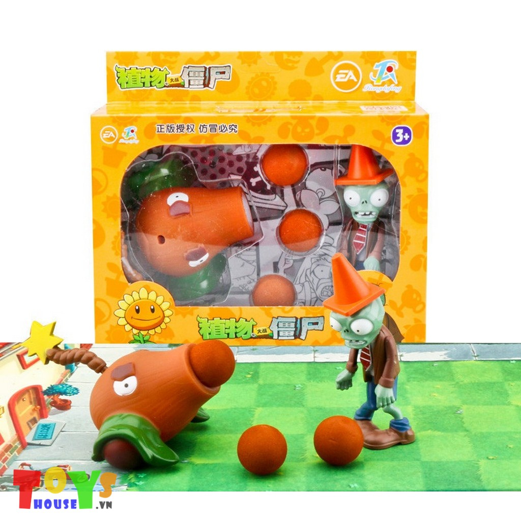Hộp Đồ Chơi 1 Plant 1 Zombie