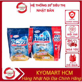 VIÊN RỬA CHÉN BÁT NHẬT 150 và 100 VIÊN DÙNG CHO MÁY RỬA BÁT