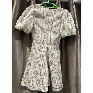 Thanh lý đầm ren auth newtag sz s