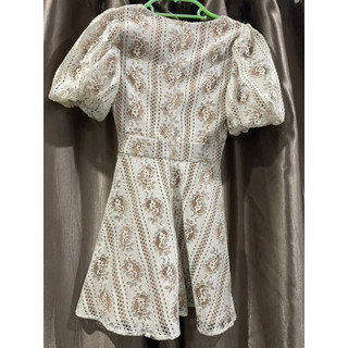 Thanh lý đầm ren auth newtag sz s
