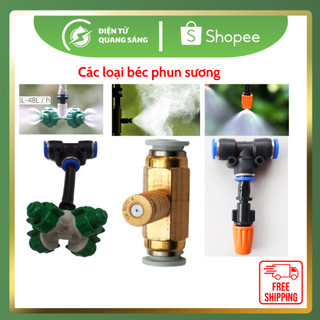 Trọn bộ béc phun sương tưới lan nối nhanh phi 8