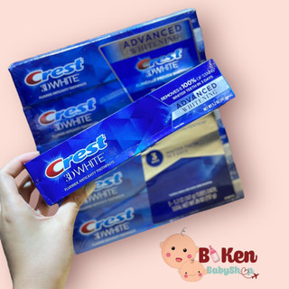 Kem Đánh Răng Crest 3D White Advanced Whitening 147g