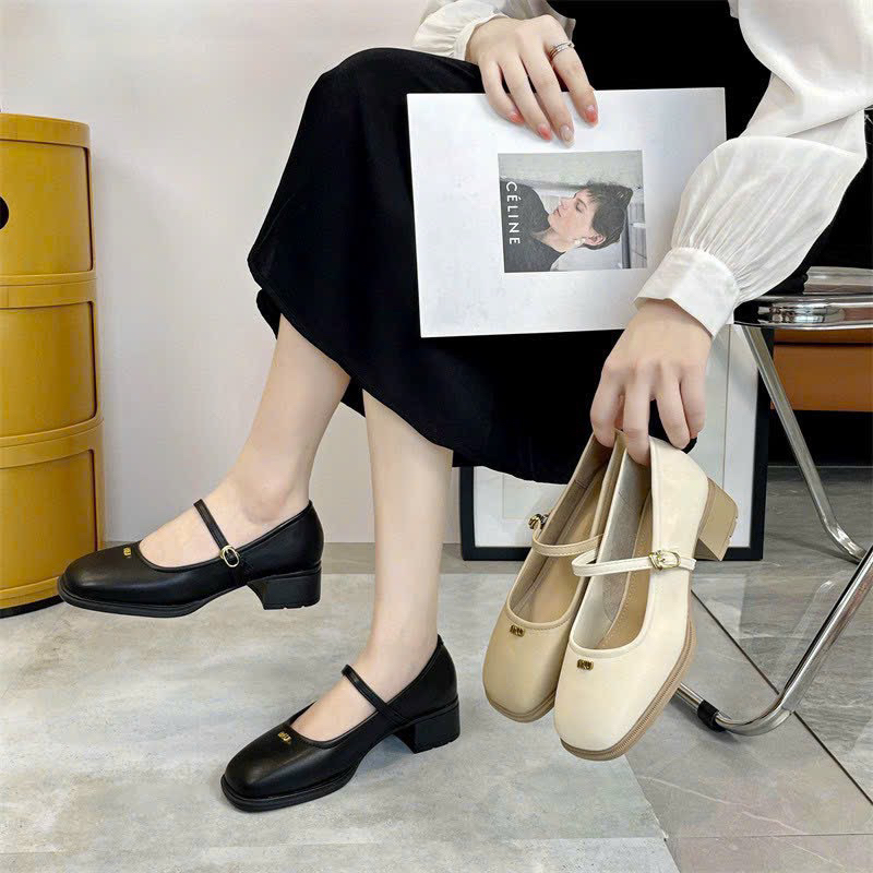 Giày da nữ hot trend 2023 hàng Quảng Châu cao cấp G 985