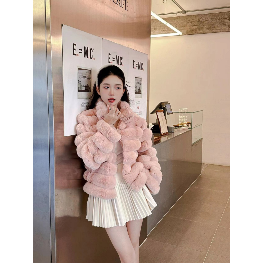 Áo lông cuộn đẹp, áo khoác mùa đông