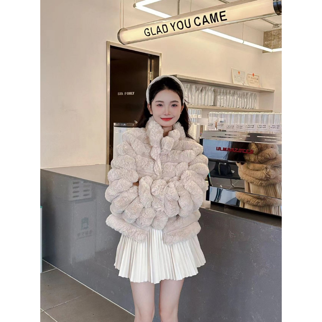 Áo lông cuộn đẹp, áo khoác mùa đông