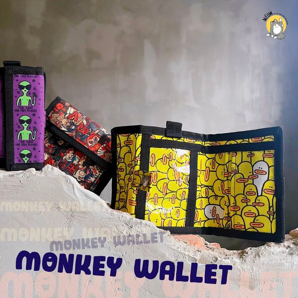 - ví đựng xèng hoạ tiết - made by Méow