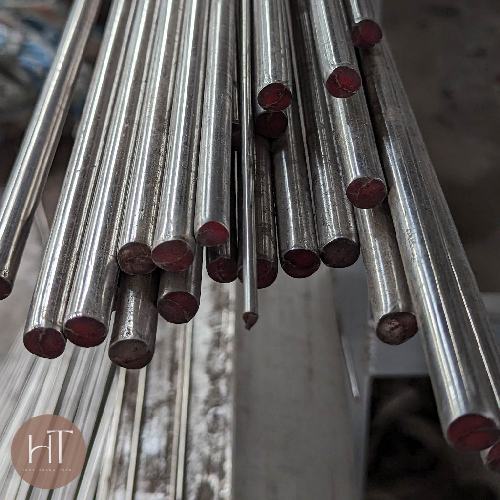 Trục Inox Đặc 304 - Inox Tròn Đặc 304 Phi 18, 18mm Dài 0.1m > 1m